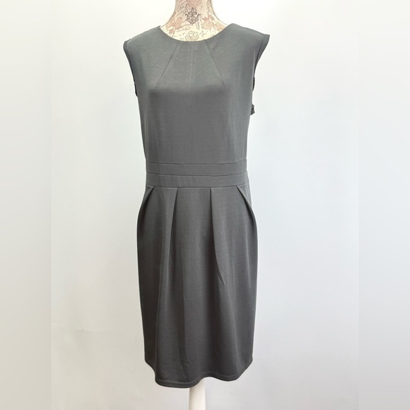 ACEVOG Gray Sleeveless Sheath Dress size XL - Picture 5 of 16